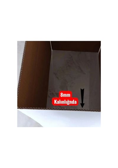 Çeyiz Taşıma Kolisi 60 40 30cm 20 Adet Çift Oluk Sert Beyaz Karton Diğer