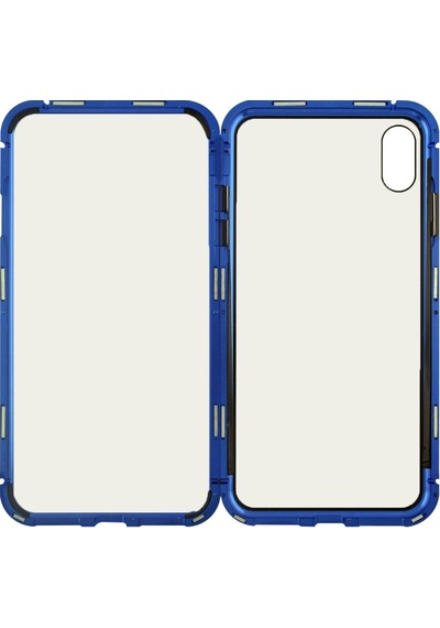 New Case Apple Uyumlu iPhone Xs Max Arka Koruma Arka Koruma Kılıf - Kırmızı Kirmizi