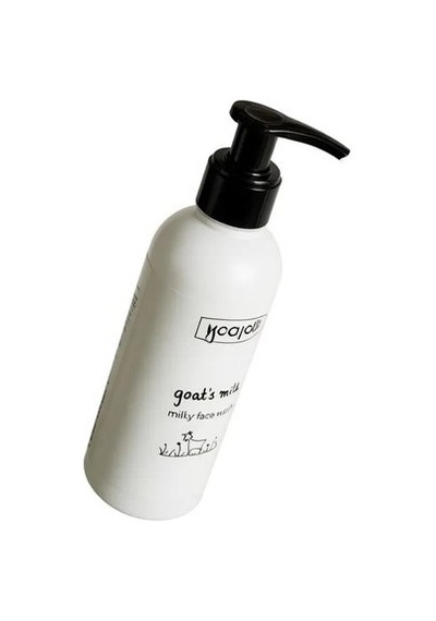 Keçi Sütü Yüz Temizleme Sütü 200 Ml Karma Ciltler İçin Temizleyici Etkili Nazik Formül