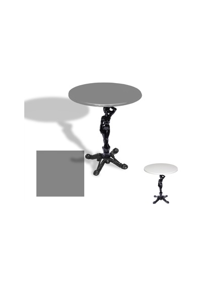 Çipa 1003 Döküm Ayak Yuvarlak Masa Çap 80cm - Werzalit, Wermodin Ve Allzalit Tabla - Koyu Gri Çok Renkli Çipa 1003 Döküm Ayak Yuvarlak Masa Çap 80cm - Werzalit, Wermodin Ve Allzalit Tabla - Koyu Gri Çok Renkli