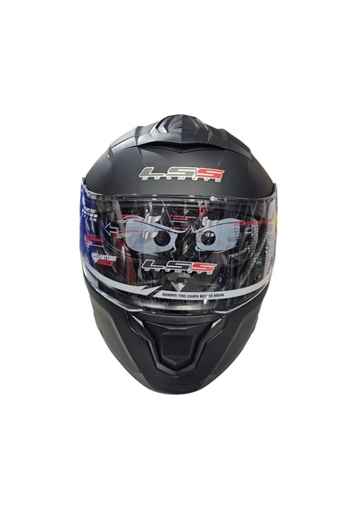 Çene Açılır Kask Ls5 Mat Siyah L-4596