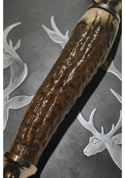 Geğik Boynuzu Masat El Yapımı Yerli Üretim Olgun Kardeşler 30cm. 60-62 Rockwell -hrc