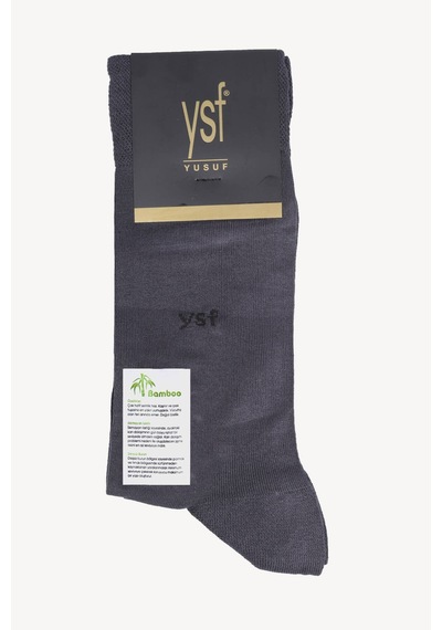Ysf Erkek Füme Erkek Dikişsiz Bambu Çorap