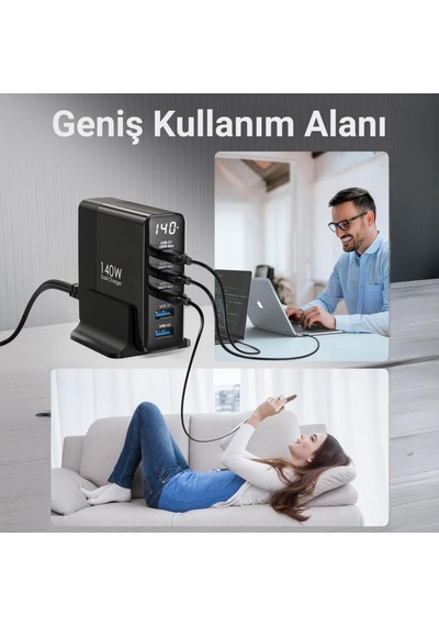 Juo DLC140 140 W Hızlı Şarj Adaptörü (Outlet)