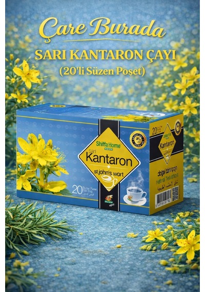 Sarı Kantaron Bitki Çayı 20'li Süzen Poşet