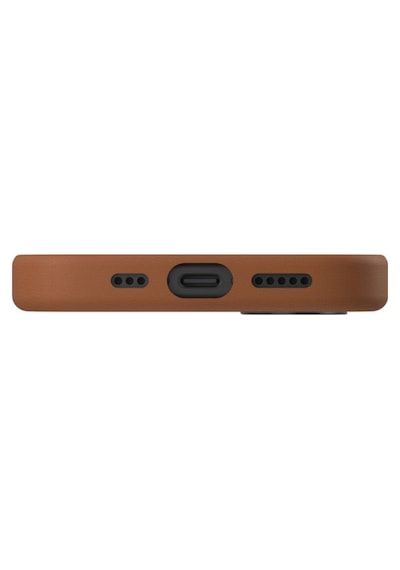 Apple Uyumlu iPhone   16 Pro Max Kılıf   Lyden Serisi Deri Kaplama Magsafe Özellikli Magclick Premium Kılıf   C