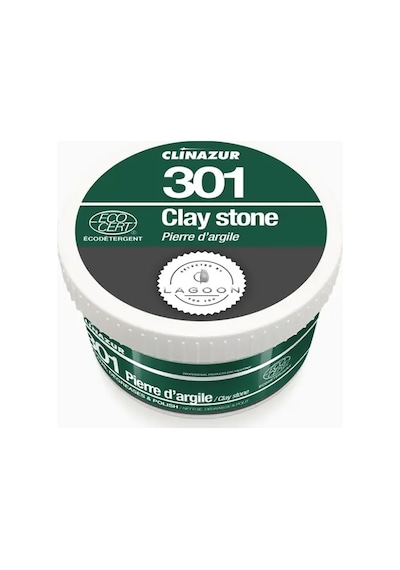 Clin Azur 301 - 400gr Clay Stone Temizlik Kremi - Doğal Kilin Gücüyle Temizlik, Yağ Çözme Ve Parlatma