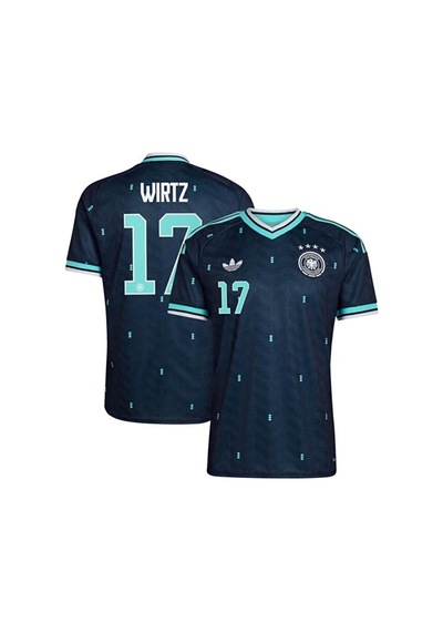 Almanya 2026 Dünya Kupası Florian Wirtz Deplasman Forması Lacive Çok Renkli