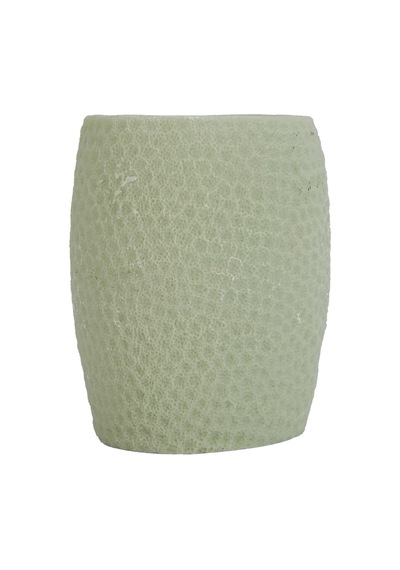 DİŞ FIRÇALIK,MACUNLUK YEŞİL PETEK DESENLİ POLİRESİN 8X8X10CM 400M Diğer