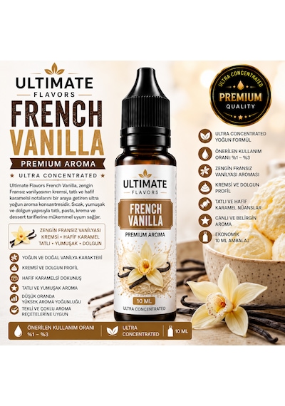 Ultimate Flavors French Vanilla Aroma Ultra Concentrated