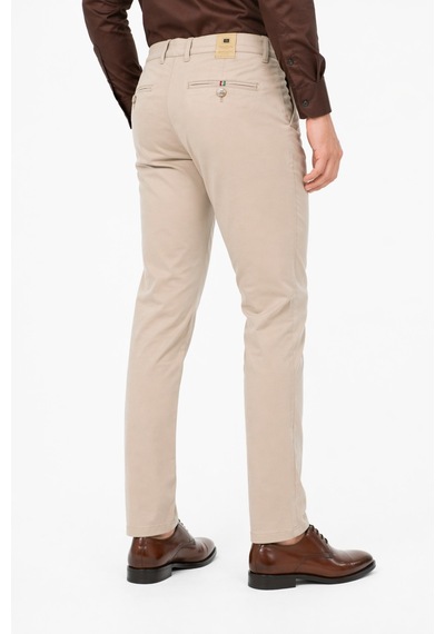 Amaro Erkek Silim Fit Kanvas Pantolon Kalıp Yazlık Bgl-st05394 Bej