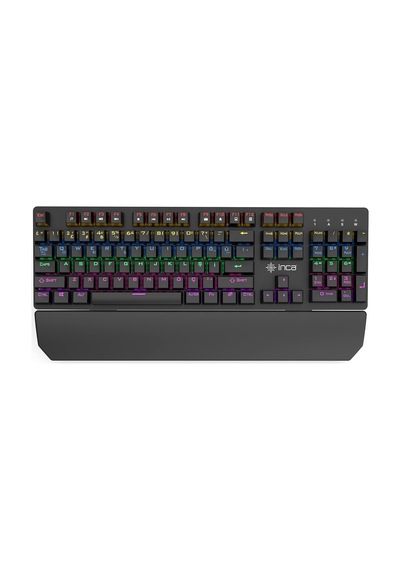 Inca Ikg-445t Phaldor Rgb Mechanıcal Gamıng Keybord, Blue Switch Mekanik Klavye,106 Tuş, 22 Farklı Led Aydınlatma Modu,50 Milyon Tuş Ömrü,çıkarılabilir Bilek Desteği