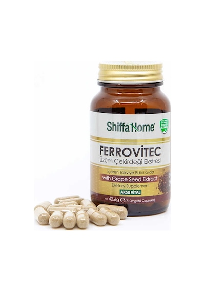 Aksu Vital Shiffa Home Ferrovitec 710 Mg 60 Kapsül 2 Adet
