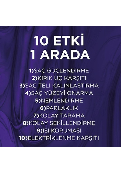 Elseve Loreal Paris Sarı Saç Kurtarıcı Mor Sıvı Bakım Kremi