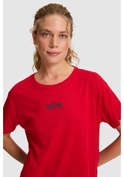 U.S. Polo Assn. U.s. Polo Assn. Kadın Kırmızı Tişört 50323530-vr030 Kirmizi