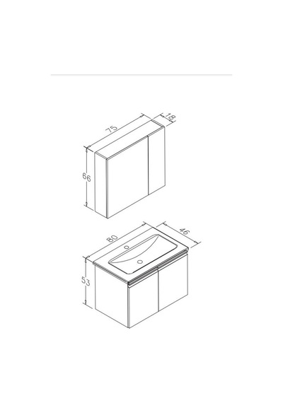 Orka Terme 80 Cm Mdf Beyaz Banyo Dolabı Takımı Beyaz Orka Terme 80 Cm Mdf Beyaz Banyo Dolabı Takımı Beyaz