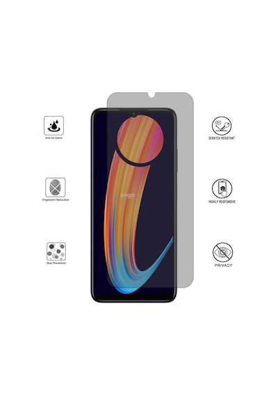 Infinix Hot 30i İle Uyumlu Hayalet Ekran Koruyucu Şeffaf