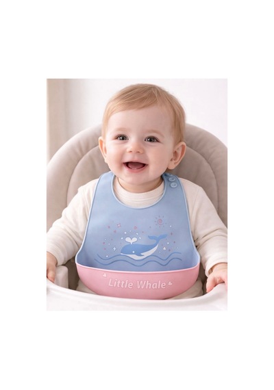 Silikon Bebek Mama Önlüğü Çocuk Mama Önlük Leke Tutmaz Yıkanabilir 827275090