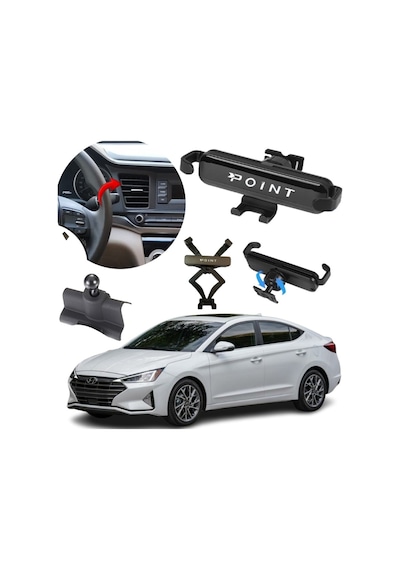 Hyundai Elantra Araca Özel Cep Telefonu Tutacağı Robotik Oynar Başlıklı 2019-2020 Arası Profesyonel