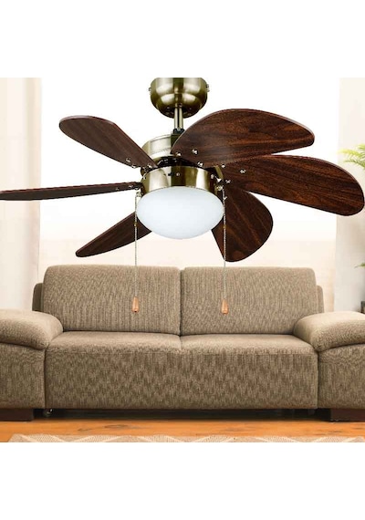 Kaşkar L36009 6 Kanatlı 32" Tavan Vantilatörü
