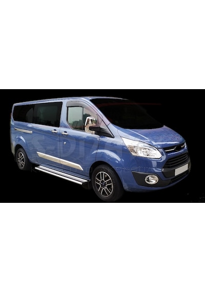 S-Dizayn Ford Tourneo Custom Abs Krom Ayna Kapağı 2 Prç 2012   Üzer