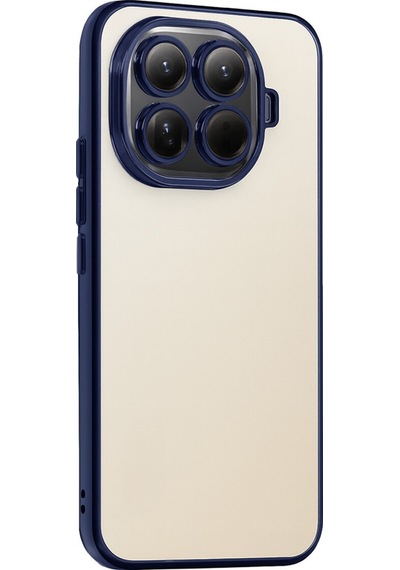 Xiaomi Mi 15t Pro İçin Uyumlu 3d Kamera Korumalı Şeffaf Tasarım Bumper Kılıf