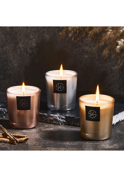 Selka Home - Miracle Cam Metalic Candle Mum Rose