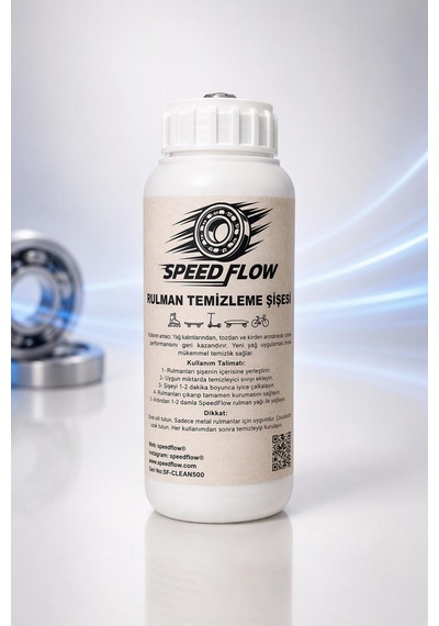 Rulman Temizleme Ve Bakım Seti - Paten Kaykay Scooter Longboard Speedflow Rulman Bakım Seti