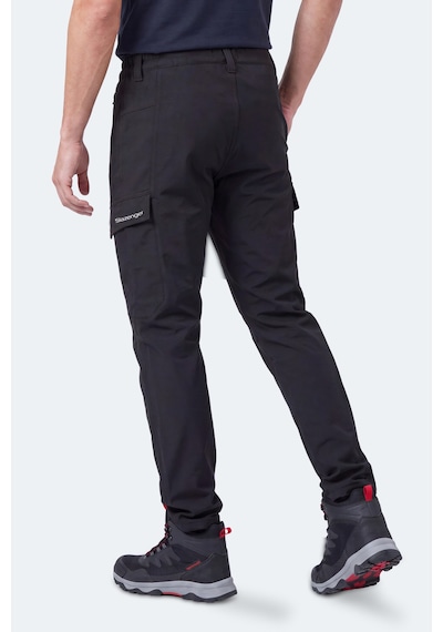 Slazenger Clımax I Erkek İçi Polarlı Rüzgar Ve Su Geçirmez Softshell Siyah Pantolon