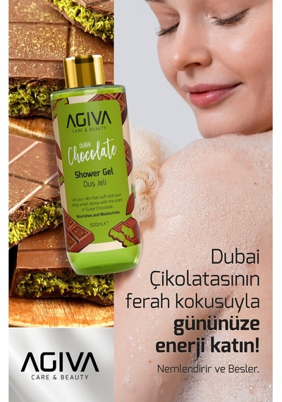 Dubai Çikolatası Özlü Besleyici Ve Nemlendirici Duş Jeli Değişken