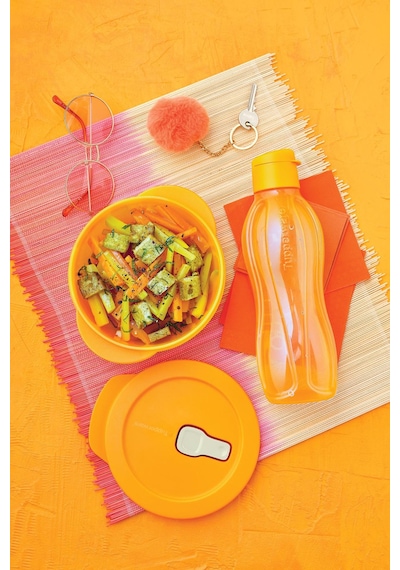 Tupperware Eco+ Şişe Suluk Kolay Kapak Papaya 750 ML