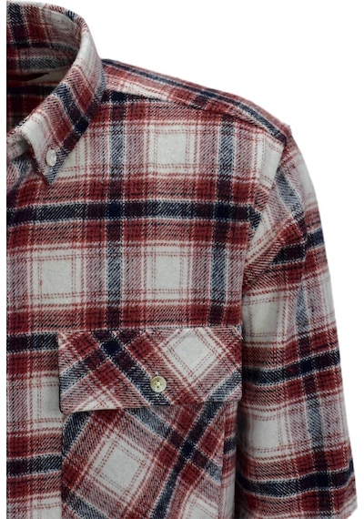 Erkek Çift Cepli Kapaklı Regular Fit Oduncu Gömlek Bgl-st03262 001
