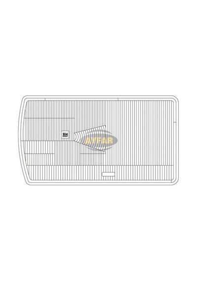 Far Camı Sol Mercedes 200-300 W 123 1979-1982