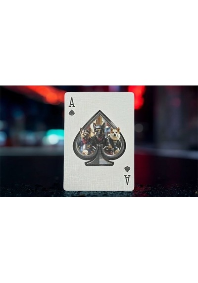 Aı Playing Cards Biker Dogs Premium Oyun Kağıdı Koleksiyonluk İskambil Kartları Destesi