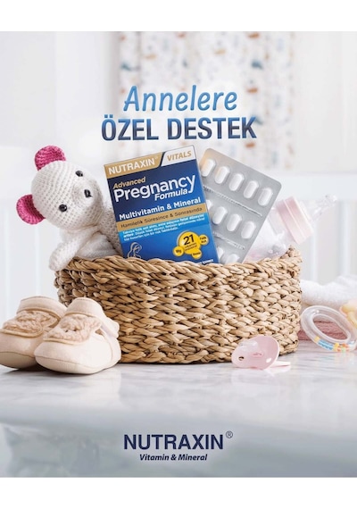 Nutraxin Advanced Pregnancy Formula 30 Tablet 21 Vitamin & Mineral