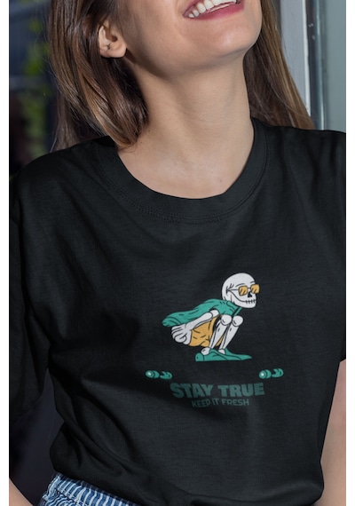 Stay True Sketlon Tişört