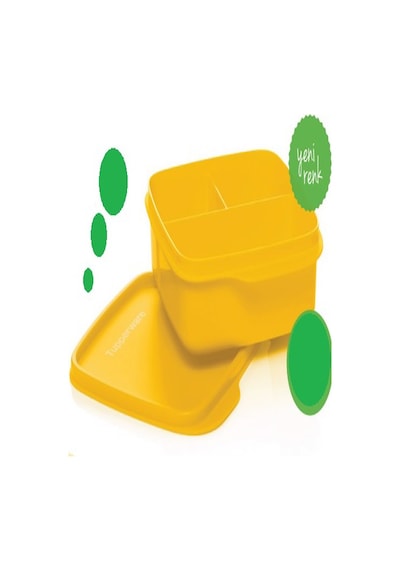 Tupperware Bölmeli Beslenme Kutusu Sarı  500 Ml