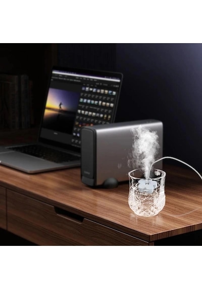 Taşınabilir Usb Şarjlı Mini Hava Nemlendirici Her Yerde Taze Ve Nemli Hava Çok Renkli
