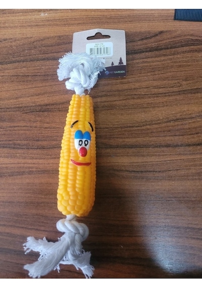 Eastland Stres İpli Mısır Köpek Oyuncağı 30cm