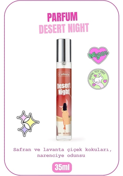 Callista Desert Night Edp Turunçgil Ve Odunsu Kadın Parfüm - 35 ml