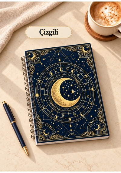 Altın Güneş Ve Ay Yıldız Haritası Temalı 2'li Set A5 Metal Spiralli Çizgili-kareli Karton Kapak Altın Güneş Ve Ay Yıldız Haritası Temalı 2'li Set A5 Çizgili-kareli Defter Çok Renkli Altın Güneş Ve Ay Yıldız Haritası Temalı 2'li Set A5 Metal Spiralli Çizgili-kareli Karton Kapak Altın Güneş Ve Ay Yıldız Haritası Temalı 2'li Set A5 Çizgili-kareli Defter Çok Renkli