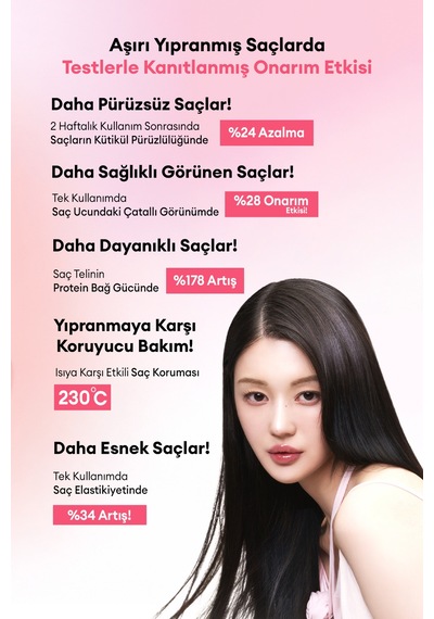Aşırı Yıpranmış Saçlara Yoğun Onarıcı Saç Serumu Kundal Progen Double Bonding Hair Serum