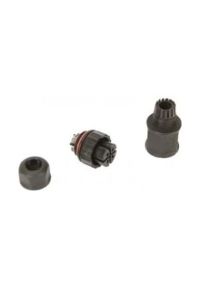 Wpf-0400m25 Dişi Kablo Tip 4pin Ip68 Vidalı Konnektör Ttf