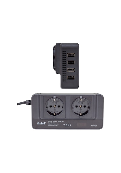 Powermaster Pm-19827 200 W 12 V 4 Usbli Dıgıtal Çakmaktan P