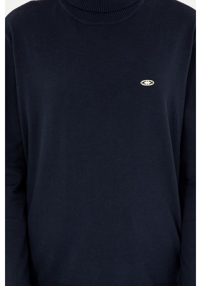 U.S. Polo Assn. Kadın Lacivert Basic Boğazlı Kazak 50294570-VR033 U.S. Polo Assn. Kadın Lacivert Basic Boğazlı Kazak 50294570-VR033
