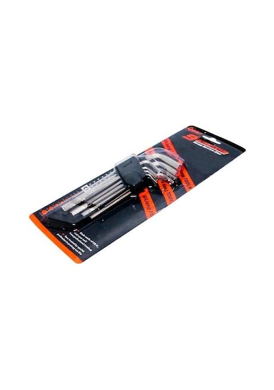 Qtools 9 Parça Alyan Allen Seti Uzun Düz Alyan Takımı 1 Set N11.7275