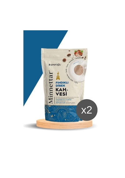 Şekeroğlu Minnettar Fındıklı Dibek Kahvesi 2 x 165 G