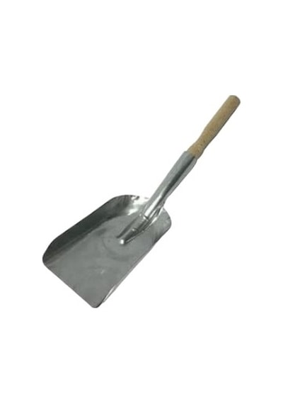 Faraş Kürek Mangal Şömine Küreği Dar Metal Gövde Ağaç Saplı