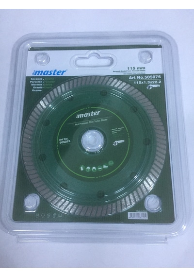 Mermer Granit Seramik Kesme Testere İnçe Hassas 115mmx 1.3mm