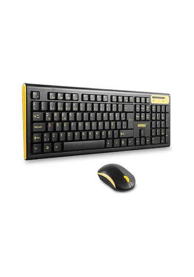 Everest KM-5535 Usb Multimedia Kablosuz Q Standart Klavye Mouse Set
